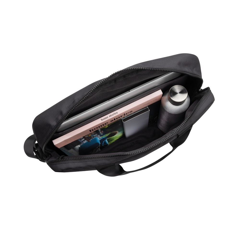 Ekologiczna torba na laptopa 15,6\" Swiss Peak AWARE™ - Torby i plecaki na laptopy z nadrukiem logo | VEBI - zdjęcie 4