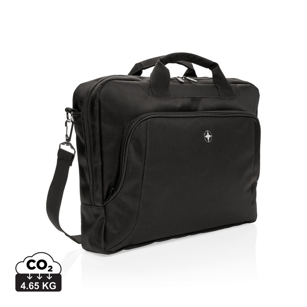 Torba biznesowa Swiss Peak na laptop 15,6\" z logo firmy - Torby i plecaki na laptopy z nadrukiem logo | VEBI - zdjęcie 8