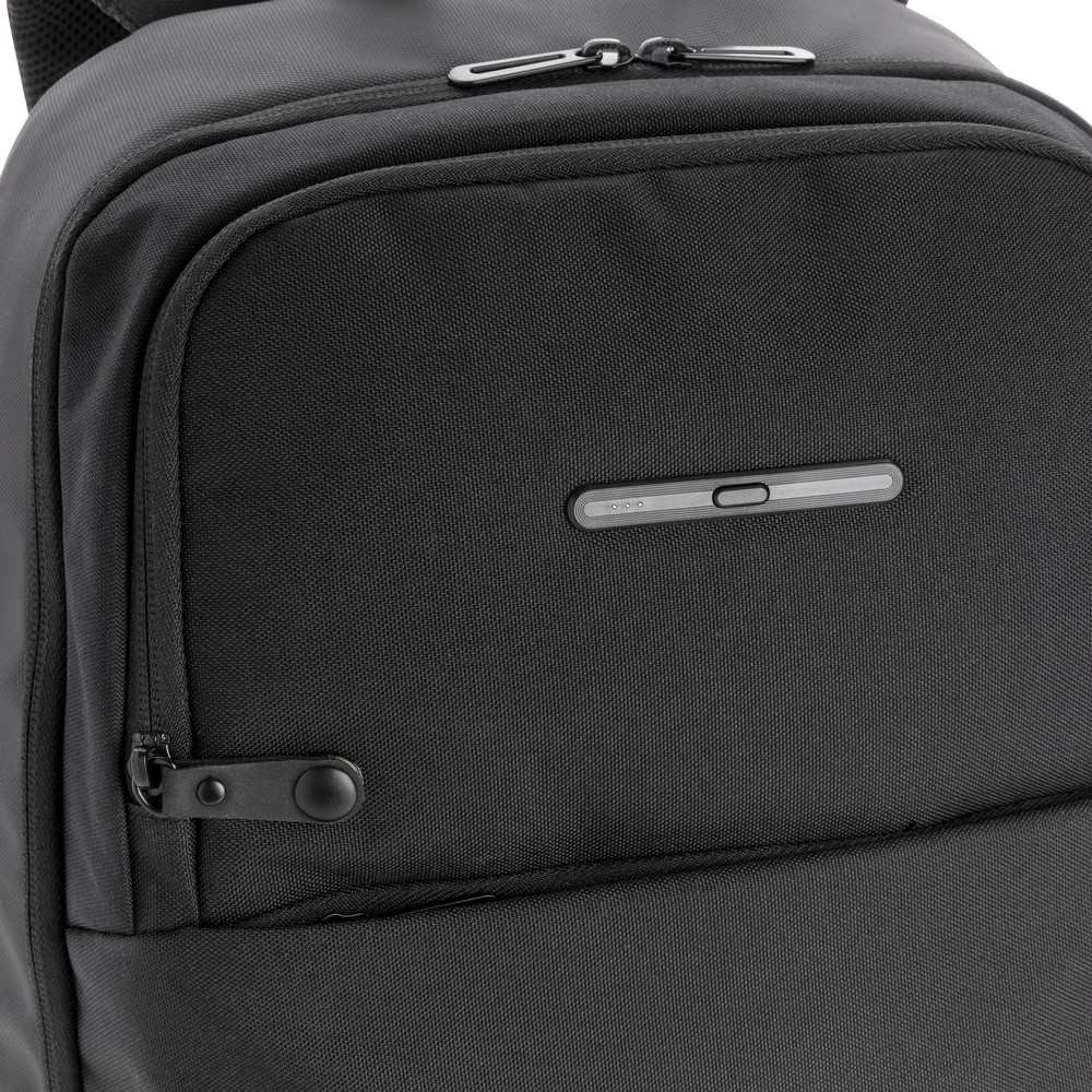 Plecak biznesowy z komorą sterylizującą UV-C Swiss Peak - plecaki z nadrukiem logo | VEBI - zdjęcie 7