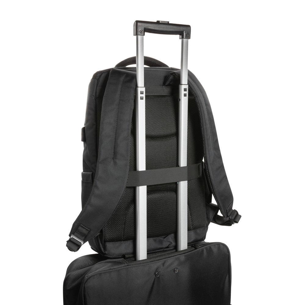 Plecak biznesowy Swiss Peak z ochroną RFID 15,6" - plecaki z nadrukiem logo | VEBI - zdjęcie 7