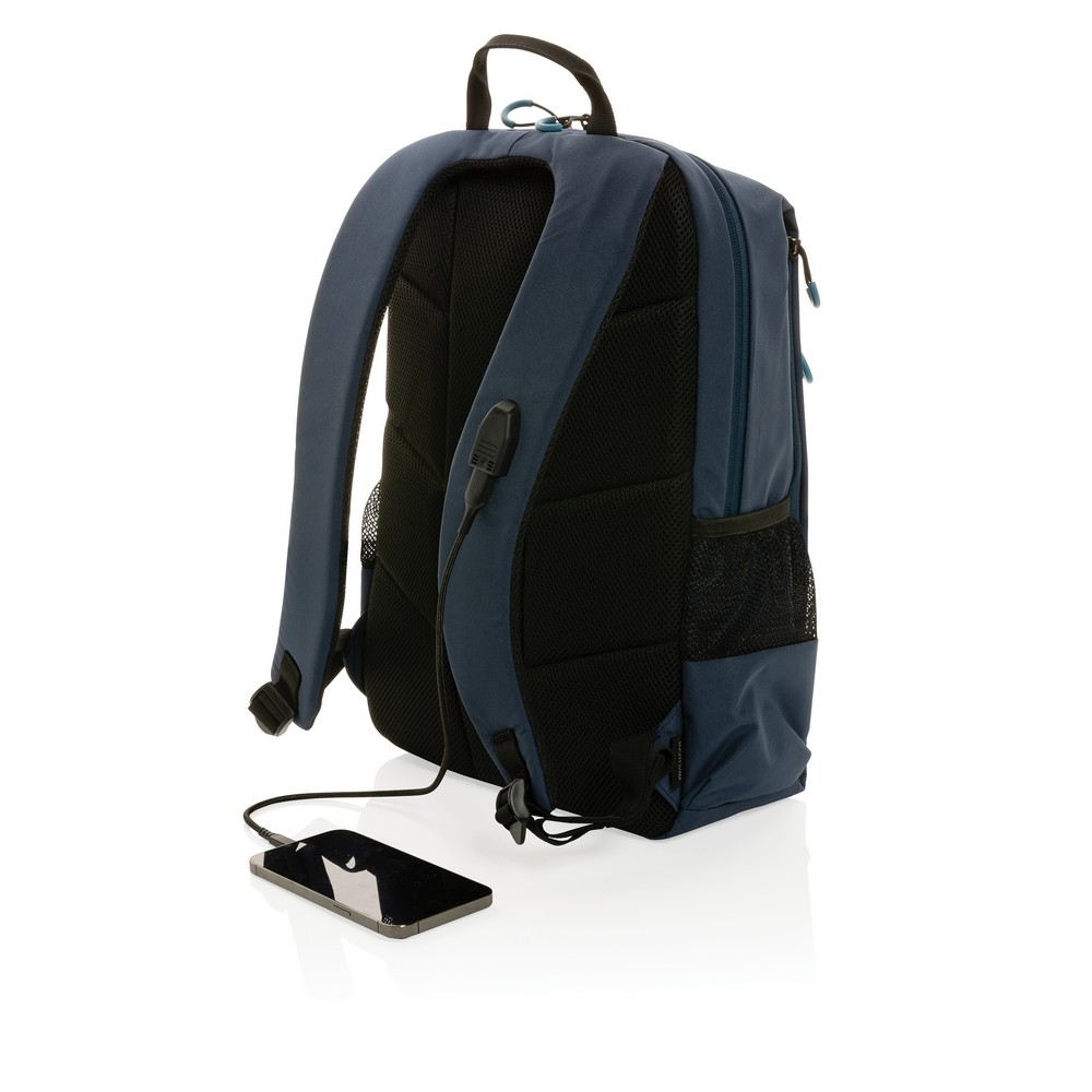 Plecak na laptopa 15,6" Swiss Peak Lima AWARE™, ochrona RFID - Plecaki z nadrukiem logo | VEBI - zdjęcie 16