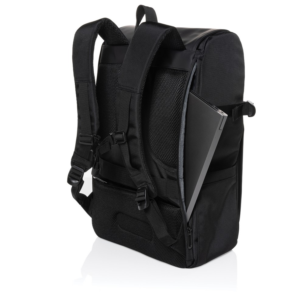 Plecak ekologiczny Pascal AWARE™ na laptopa 15.6" - Plecaki z nadrukiem logo | VEBI - zdjęcie 17