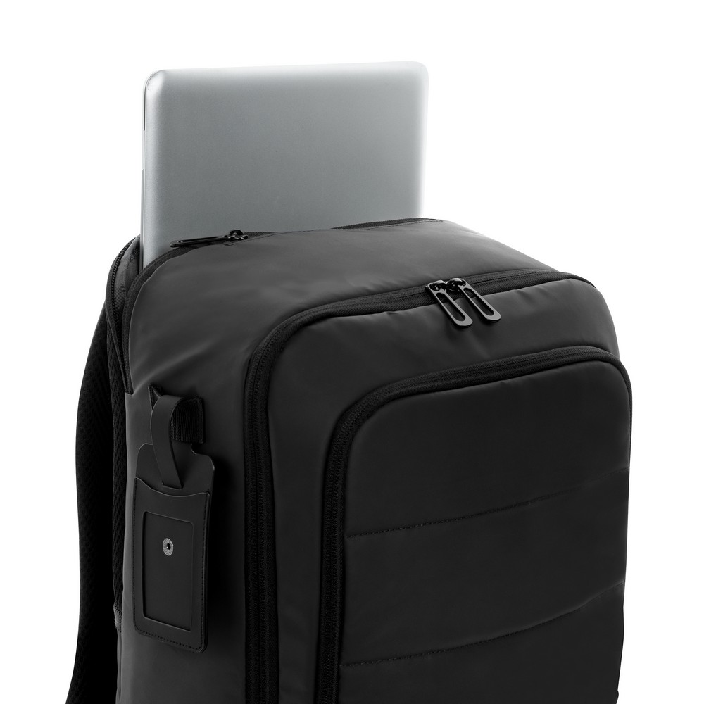 Plecak z recyklingu na laptopa 15,6" – kolekcja Impact - plecaki z nadrukiem logo | VEBI - zdjęcie 20