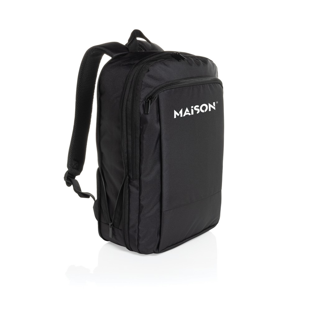 Plecak biznesowy Flexpack z recyklingu - laptop 15,6" - Plecaki z nadrukiem logo | VEBI - zdjęcie 17
