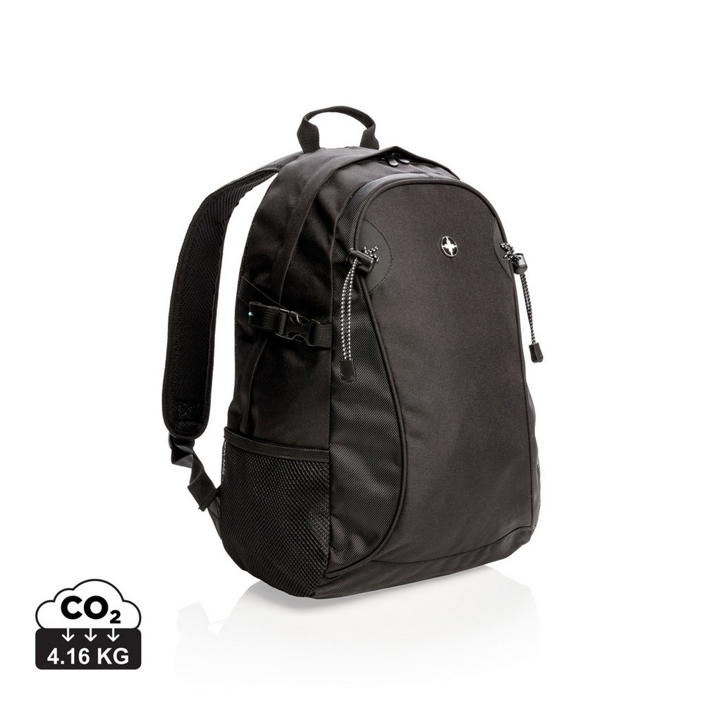 Plecak Swiss Peak Outdoor - wytrzymały plecak sportowy - Plecaki z nadrukiem logo | VEBI - zdjęcie 7