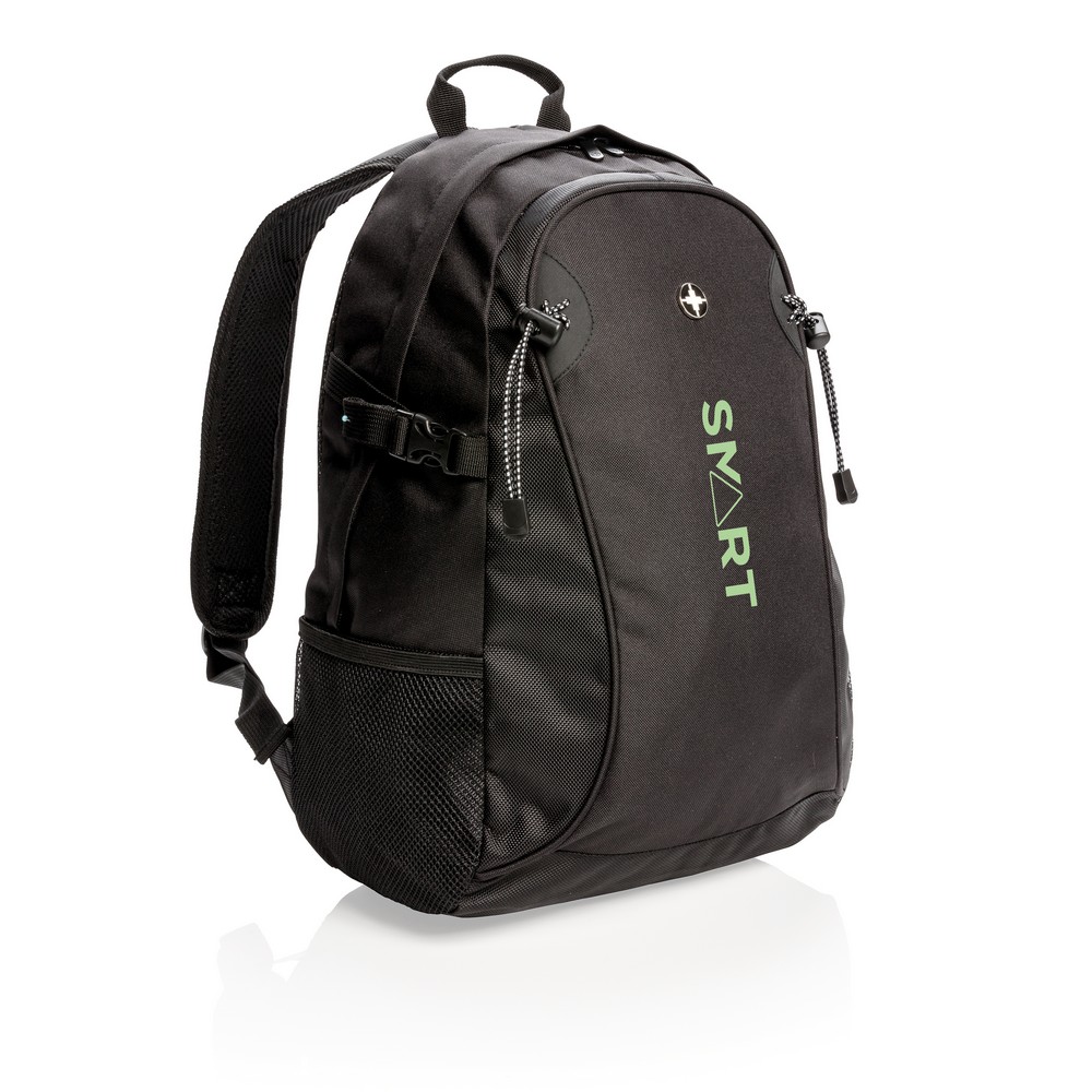 Plecak Swiss Peak Outdoor - wytrzymały plecak sportowy - Plecaki z nadrukiem logo | VEBI - zdjęcie 6