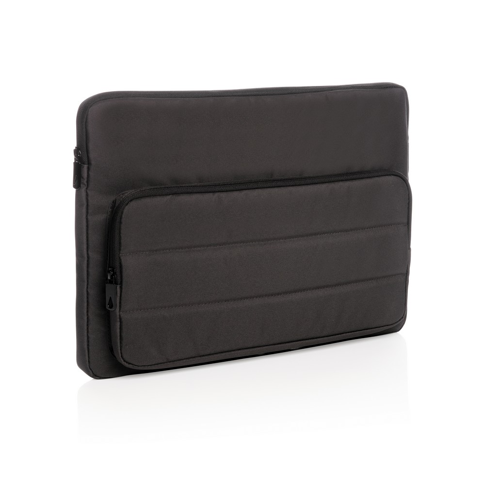 Pokrowiec na laptopa 15,6" AWARE™ RPET z nadrukiem logo - Torby i plecaki na laptopy z nadrukiem logo | VEBI