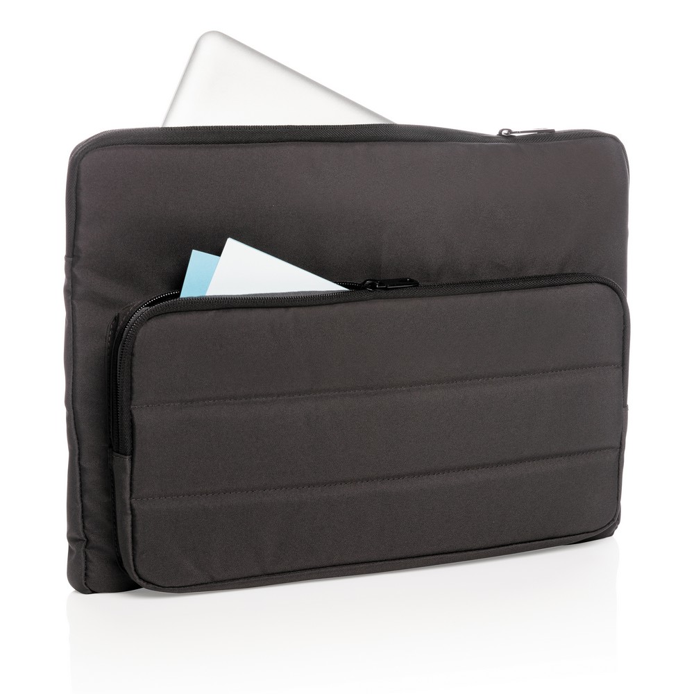 Pokrowiec na laptopa 15,6" AWARE™ RPET z nadrukiem logo - Torby i plecaki na laptopy z nadrukiem logo | VEBI - zdjęcie 4