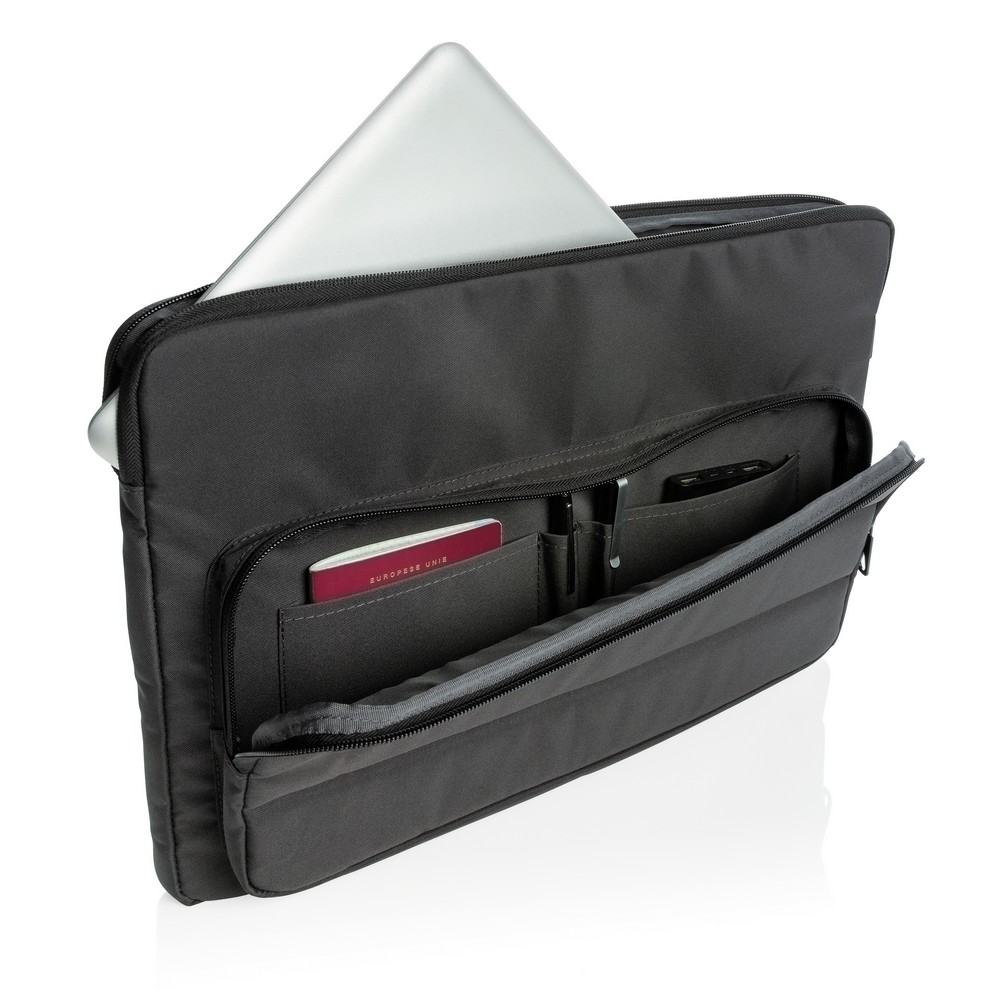 Pokrowiec na laptopa 15,6" AWARE™ RPET z nadrukiem logo - Torby i plecaki na laptopy z nadrukiem logo | VEBI - zdjęcie 5