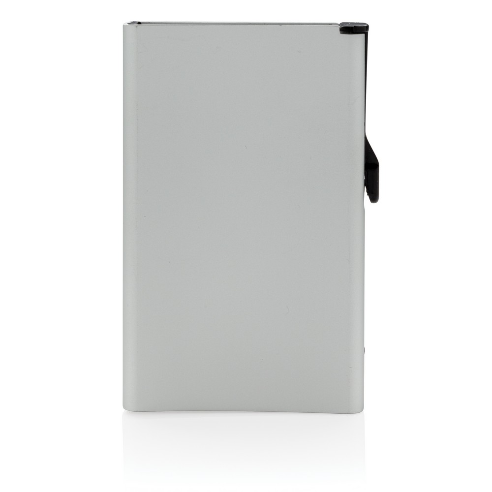 Aluminiowe etui na karty z ochroną RFID - 10 kart - Etui na karty i wizytówki z nadrukiem logo | VEBI - zdjęcie 15