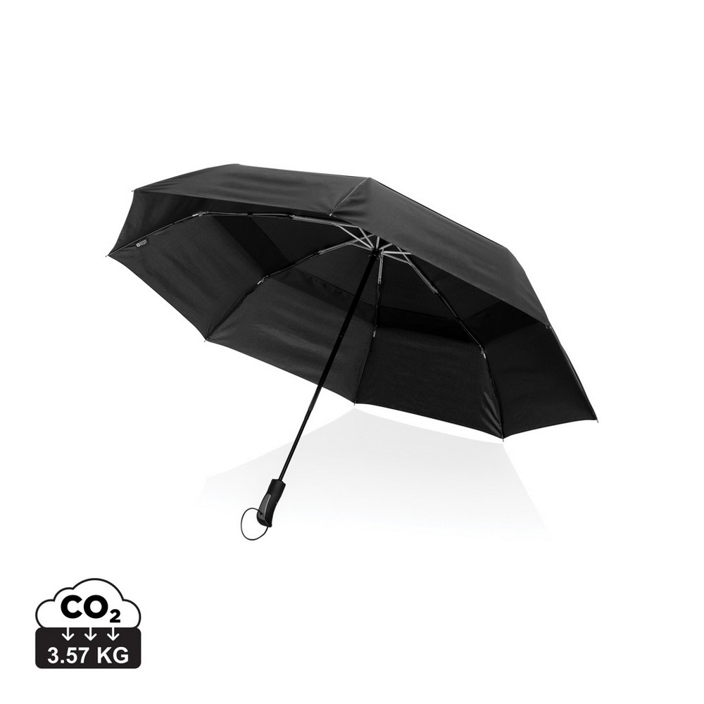 Parasol sztormowy Swiss Peak AWARE™ - ekologiczny z RPET - Parasole automatyczne z nadrukiem logo | VEBI - zdjęcie 10
