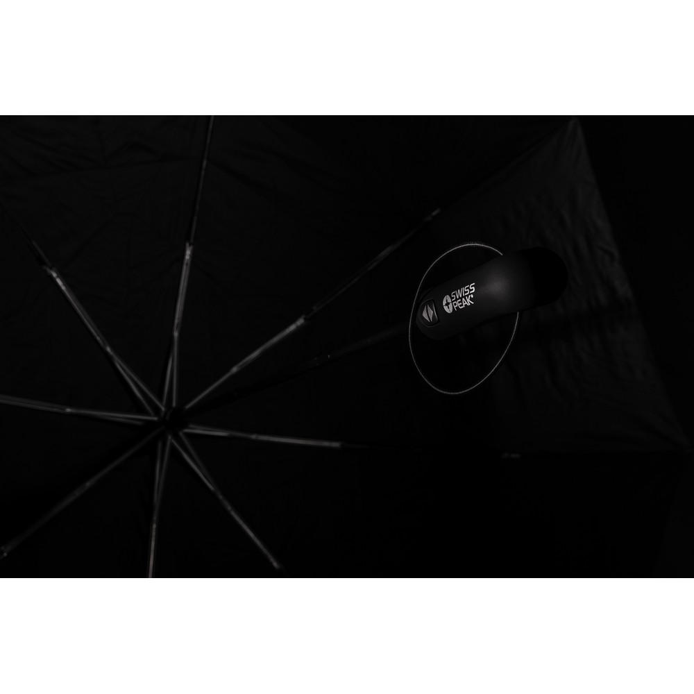 Parasol sztormowy Swiss Peak AWARE™ - ekologiczny z RPET - Parasole automatyczne z nadrukiem logo | VEBI - zdjęcie 8