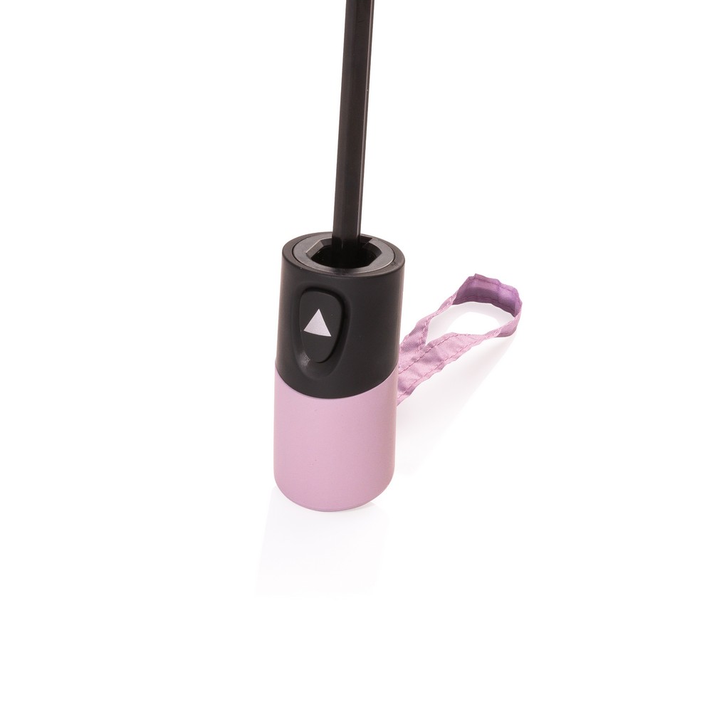 Parasol automatyczny 21" AWARE™ RPET z nadrukiem logo - Parasole automatyczne z nadrukiem logo | VEBI - zdjęcie 4