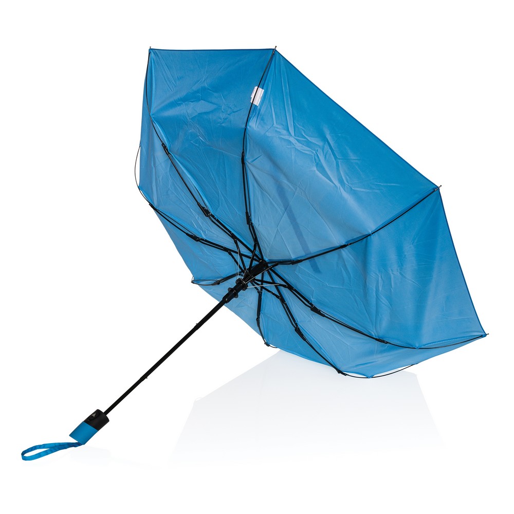 Parasol automatyczny 21" AWARE™ RPET z nadrukiem logo - Parasole automatyczne z nadrukiem logo | VEBI - zdjęcie 12