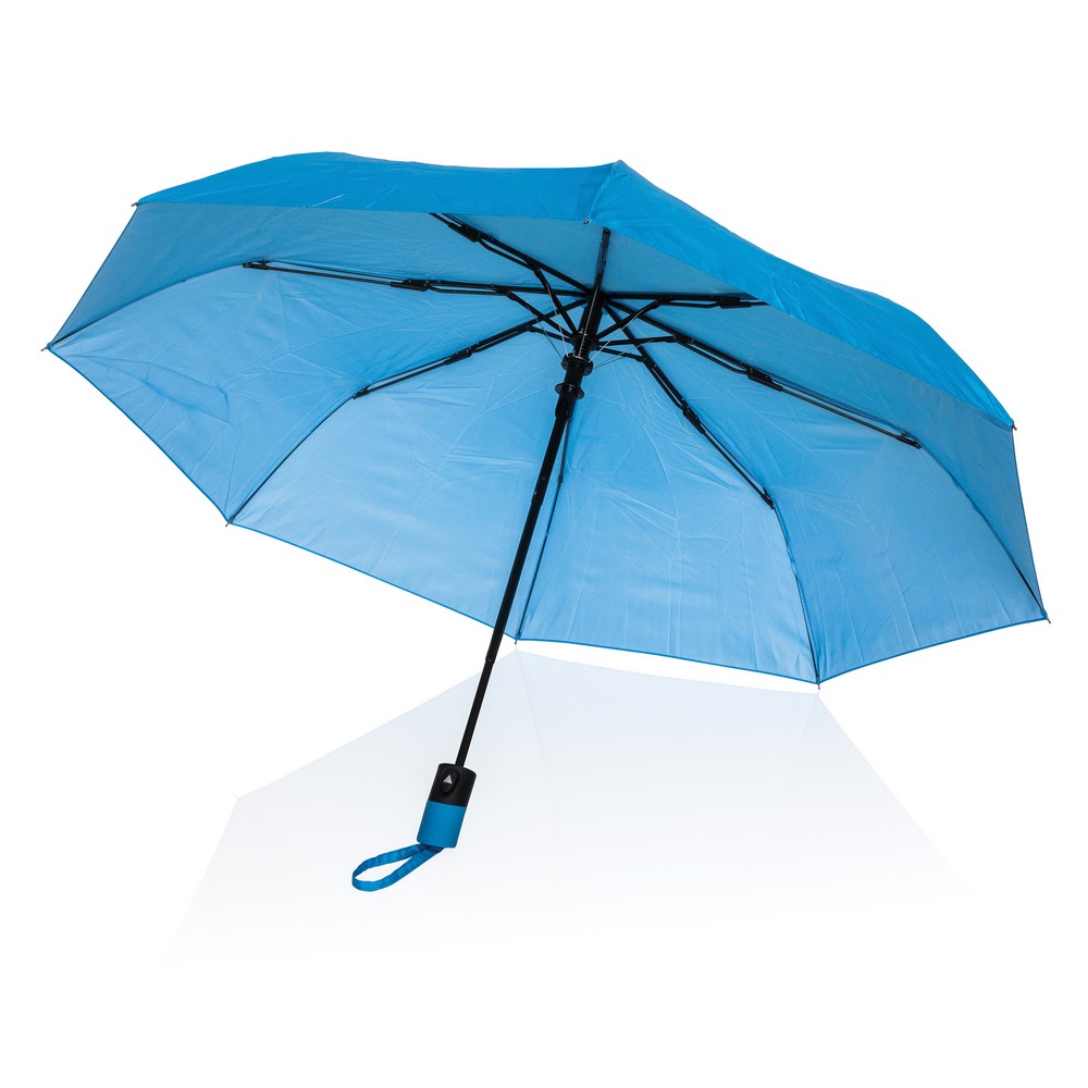 Parasol automatyczny 21" AWARE™ RPET z nadrukiem logo - Parasole automatyczne z nadrukiem logo | VEBI - zdjęcie 16