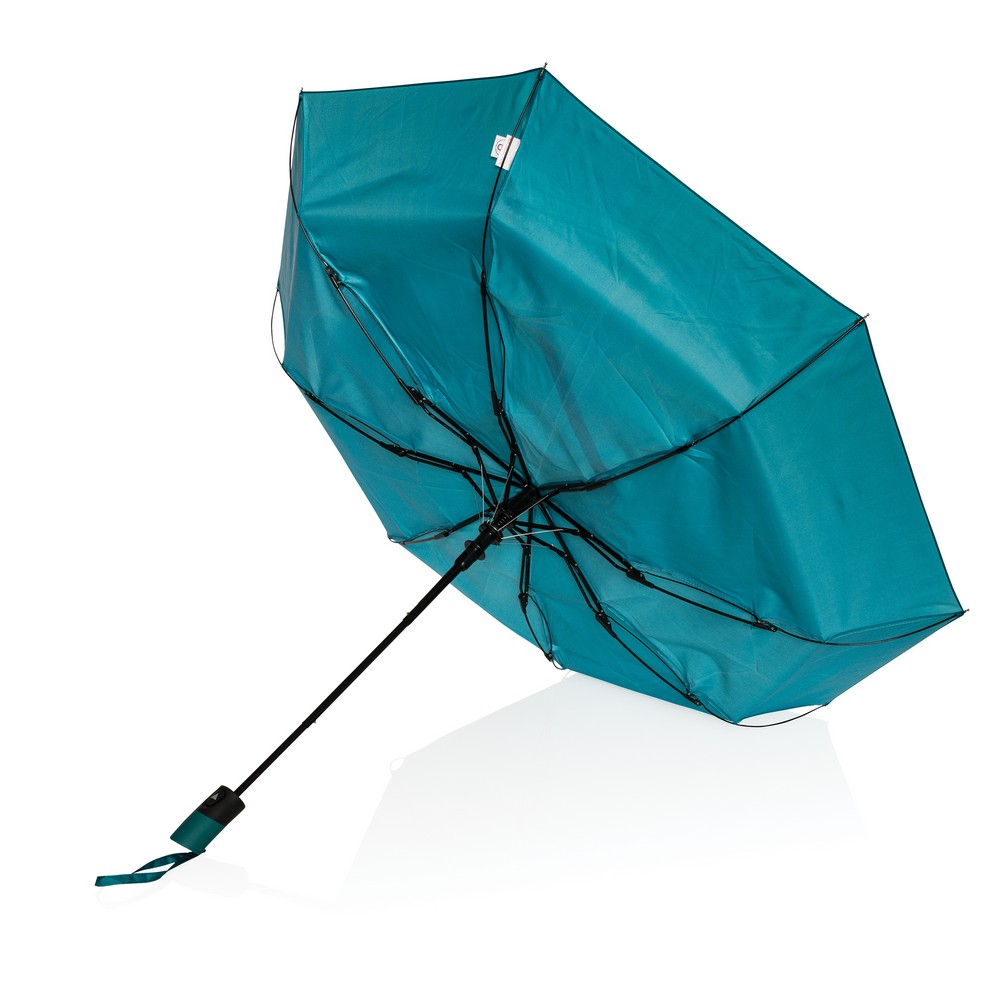 Parasol automatyczny 21" AWARE™ RPET z nadrukiem logo - Parasole automatyczne z nadrukiem logo | VEBI - zdjęcie 21