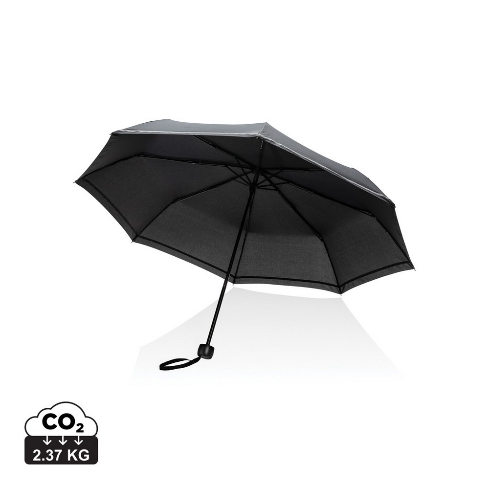 Ekologiczny parasol AWARE™ RPET z recyklingu - 20,5" - Parasole manualne z nadrukiem logo | VEBI - zdjęcie 7