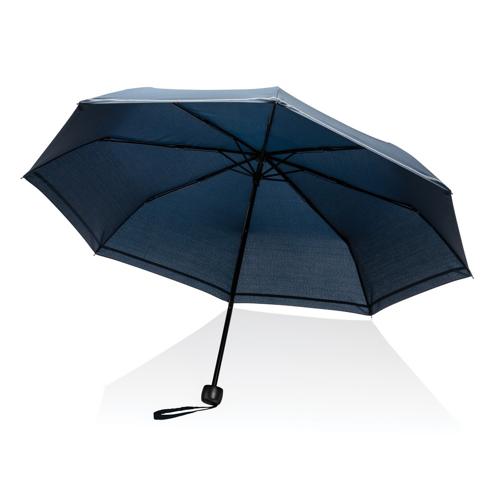Ekologiczny parasol AWARE™ RPET z recyklingu - 20,5" - Parasole manualne z nadrukiem logo | VEBI - zdjęcie 12