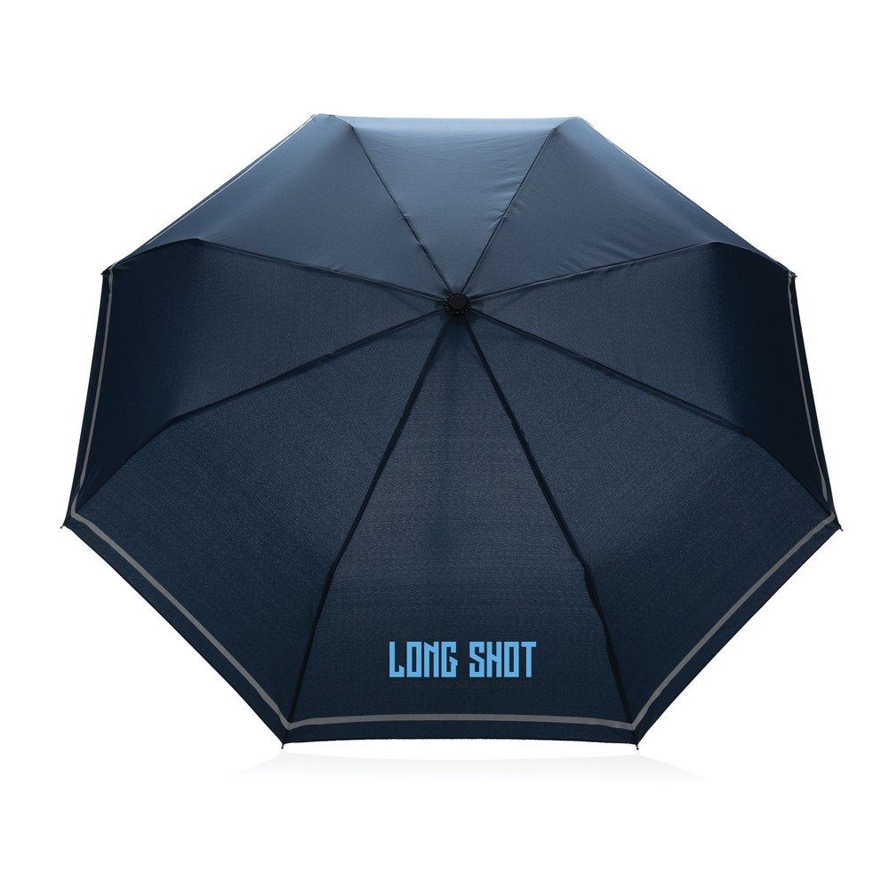 Ekologiczny parasol AWARE™ RPET z recyklingu - 20,5" - Parasole manualne z nadrukiem logo | VEBI - zdjęcie 13
