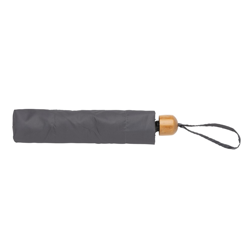 Parasol bambusowy 20.5" AWARE RPET z nadrukiem logo - Parasole manualne z nadrukiem logo | VEBI - zdjęcie 19
