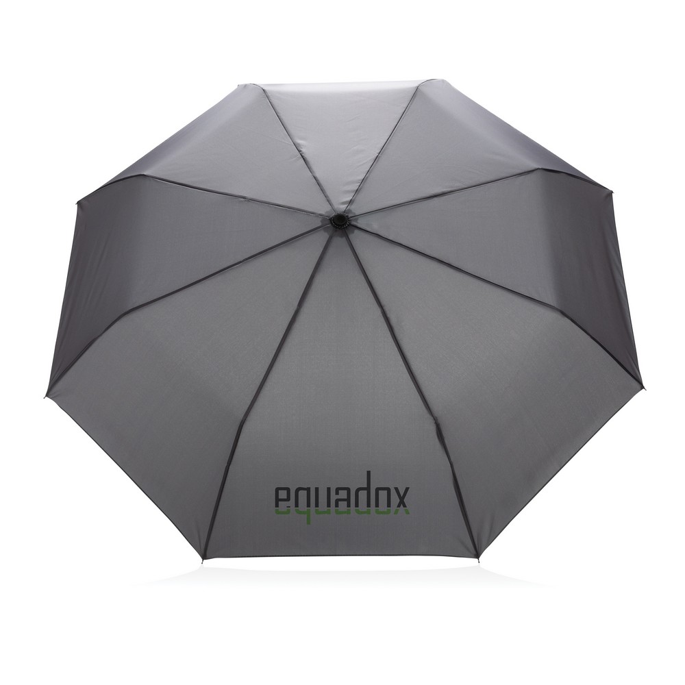 Parasol bambusowy 20.5" AWARE RPET z nadrukiem logo - Parasole manualne z nadrukiem logo | VEBI - zdjęcie 21