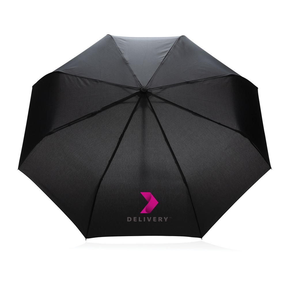 Parasol automatyczny eco RPET 21\" z recyklingu - Parasole automatyczne z nadrukiem logo | VEBI - zdjęcie 18