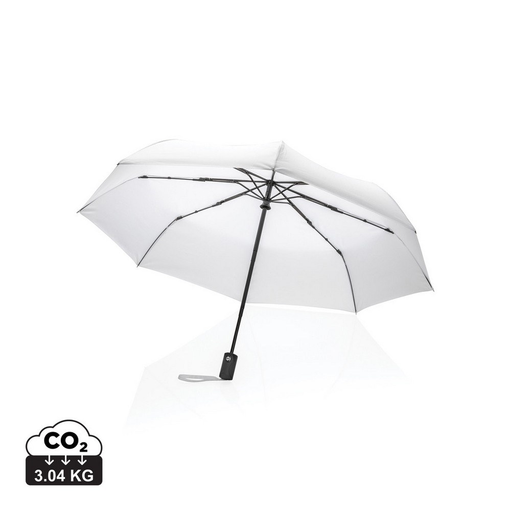 Parasol automatyczny eco RPET 21\" z recyklingu - Parasole automatyczne z nadrukiem logo | VEBI - zdjęcie 9