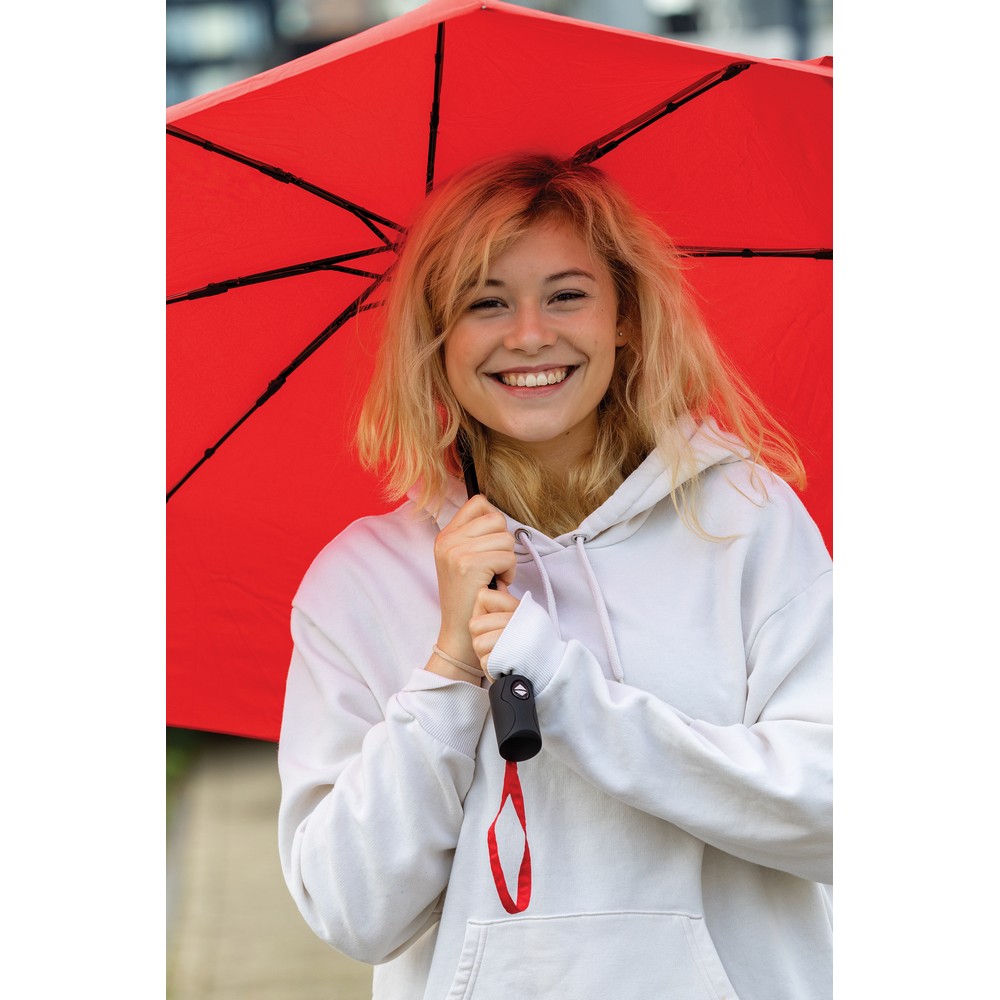 Parasol automatyczny eco RPET 21\" z recyklingu - Parasole automatyczne z nadrukiem logo | VEBI - zdjęcie 30