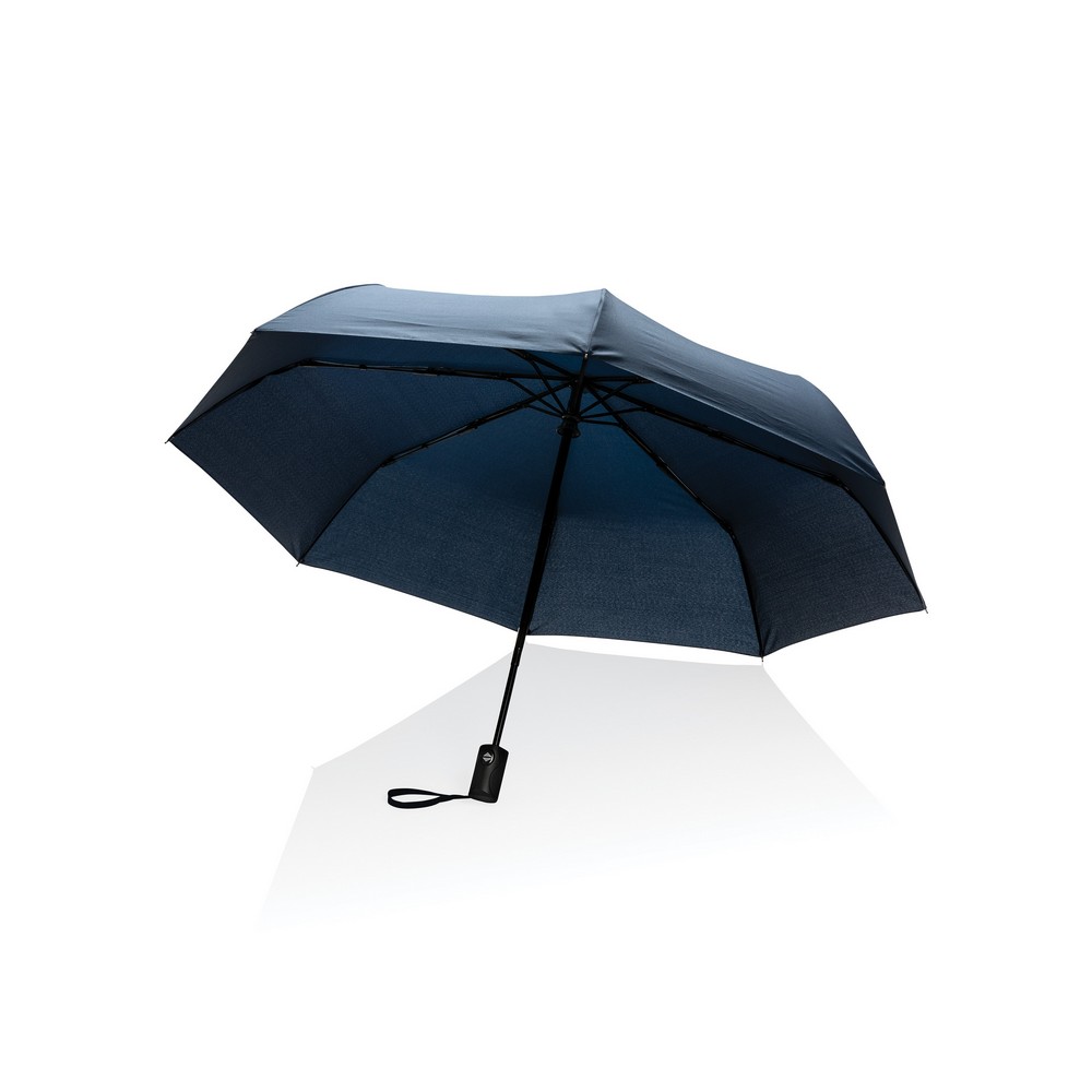 Parasol automatyczny eco RPET 21\" z recyklingu - Parasole automatyczne z nadrukiem logo | VEBI - zdjęcie 33