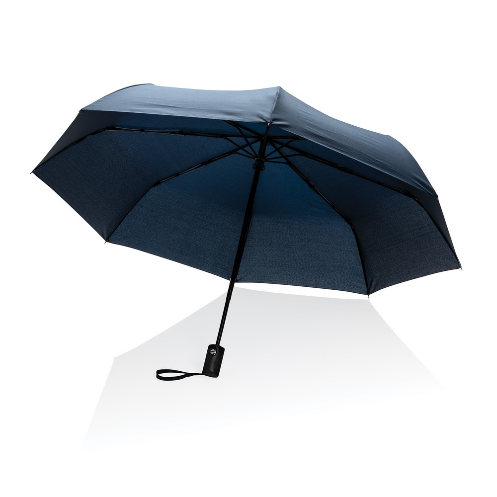 Parasol automatyczny eco RPET 21\" z recyklingu - Parasole automatyczne z nadrukiem logo | VEBI - zdjęcie 39