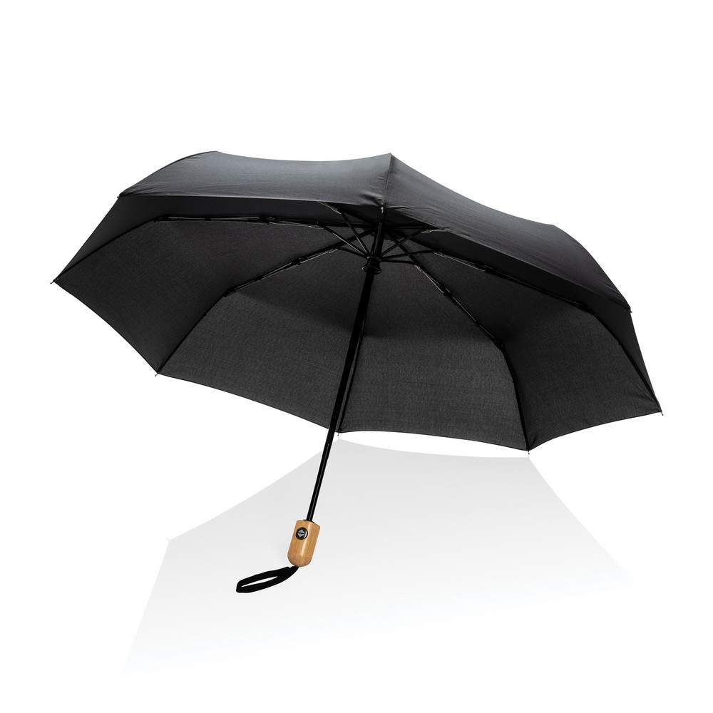 Parasol automatyczny 21" AWARE™ RPET z nadrukiem logo - Parasole automatyczne z nadrukiem logo | VEBI - zdjęcie 15
