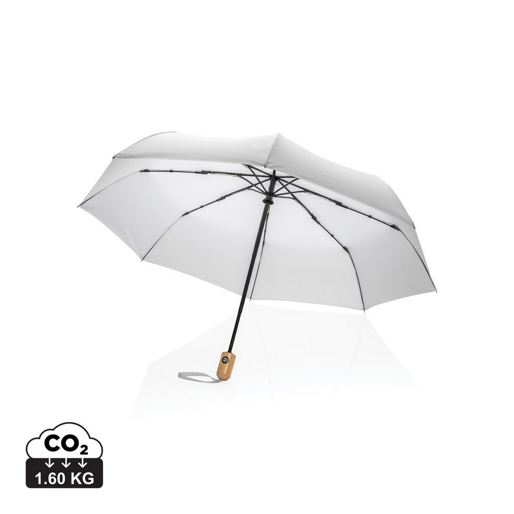 Parasol automatyczny 21" AWARE™ RPET z nadrukiem logo - Parasole automatyczne z nadrukiem logo | VEBI - zdjęcie 9