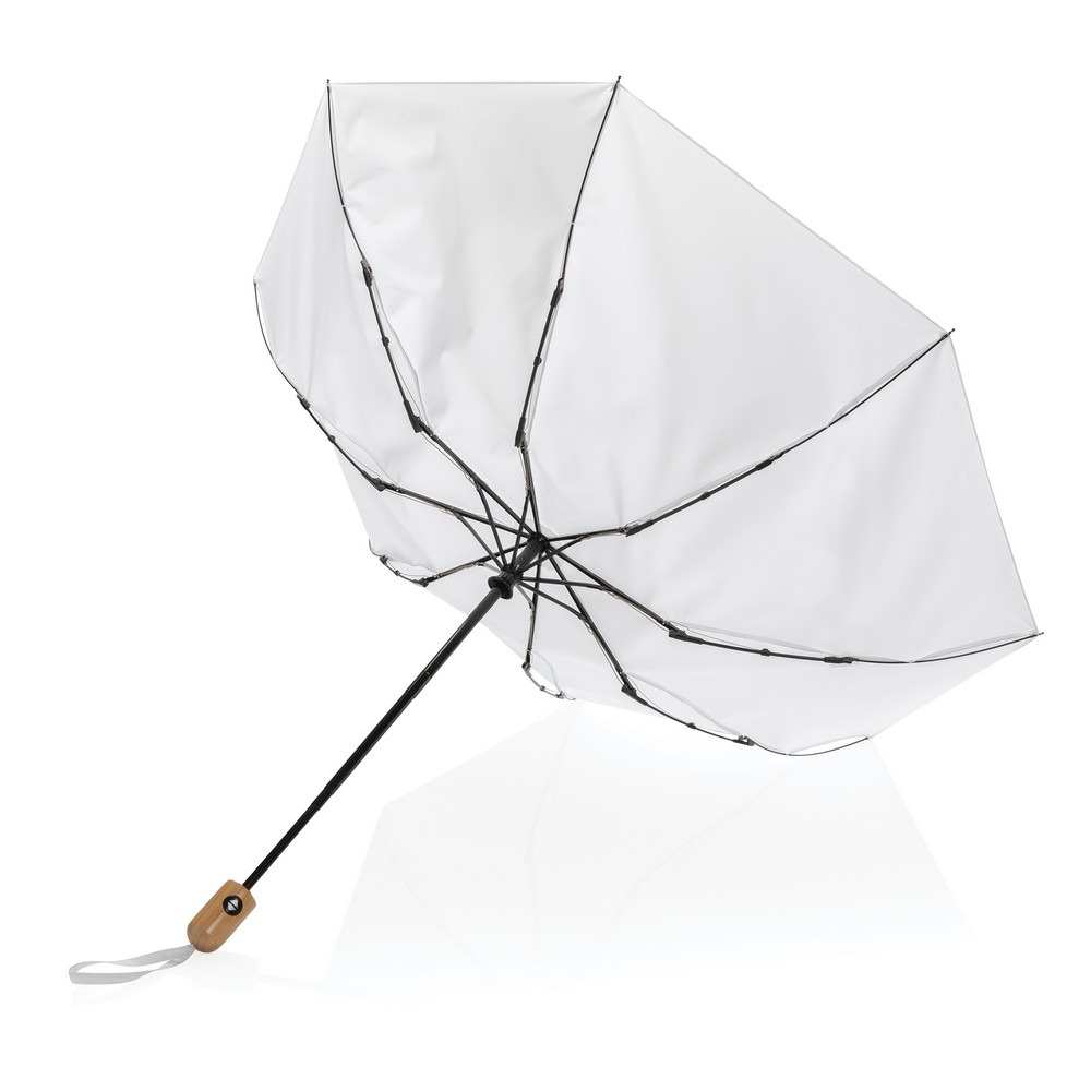 Parasol automatyczny 21" AWARE™ RPET z nadrukiem logo - Parasole automatyczne z nadrukiem logo | VEBI - zdjęcie 3