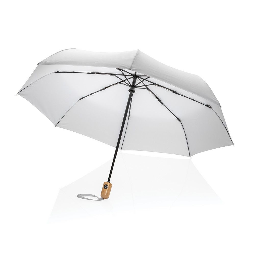 Parasol automatyczny 21" AWARE™ RPET z nadrukiem logo - Parasole automatyczne z nadrukiem logo | VEBI - zdjęcie 7