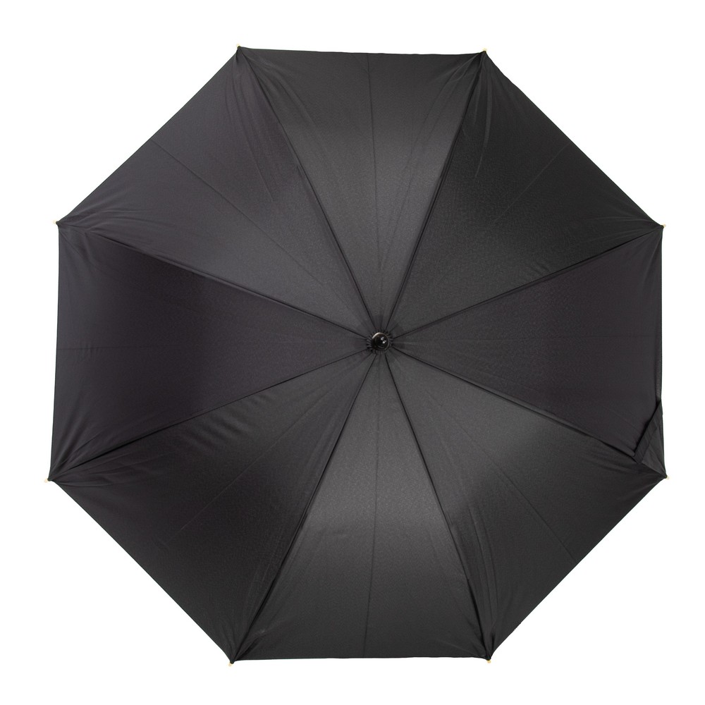 Parasol automatyczny 23" AWARE RPET z bambusowym uchwytem - Parasole automatyczne z nadrukiem logo | VEBI - zdjęcie 7