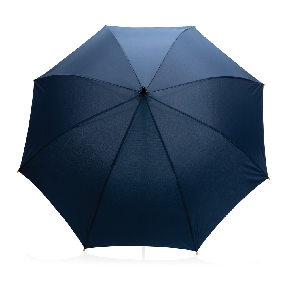 Parasol automatyczny 23" AWARE RPET z bambusowym uchwytem - Parasole automatyczne z nadrukiem logo | VEBI - zdjęcie 9