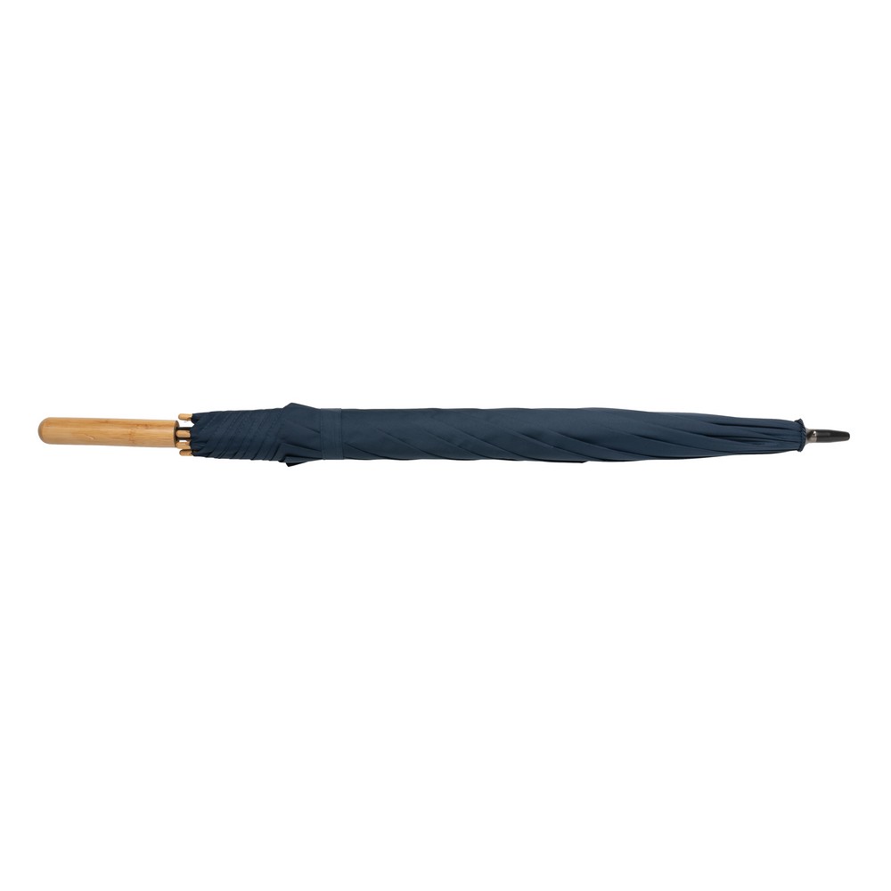 Parasol automatyczny 23" AWARE RPET z bambusowym uchwytem - Parasole automatyczne z nadrukiem logo | VEBI - zdjęcie 10