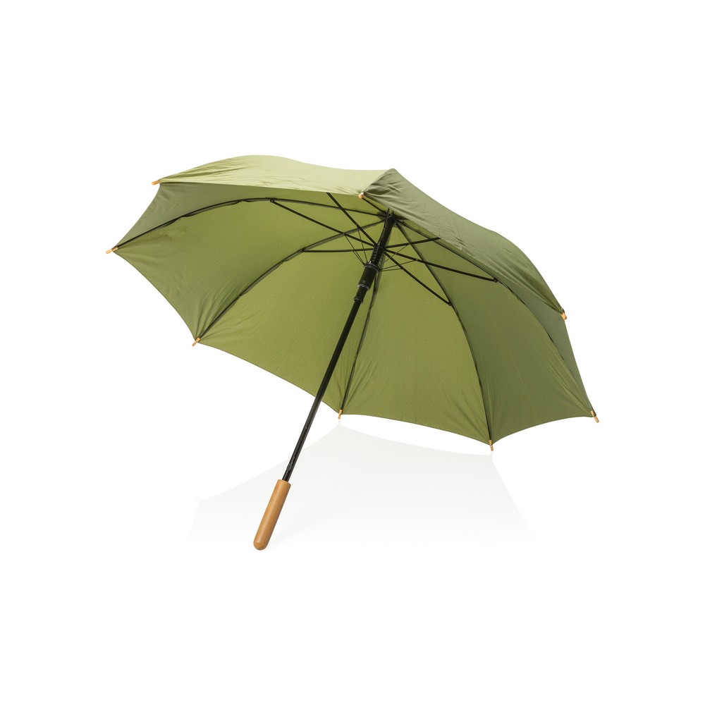 Parasol automatyczny 23" AWARE RPET z bambusowym uchwytem - Parasole automatyczne z nadrukiem logo | VEBI - zdjęcie 15