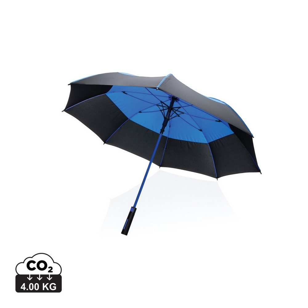Parasol sztormowy AWARE™ z recyklingu - automatyczny 27" - Parasole automatyczne z nadrukiem logo | VEBI - zdjęcie 16
