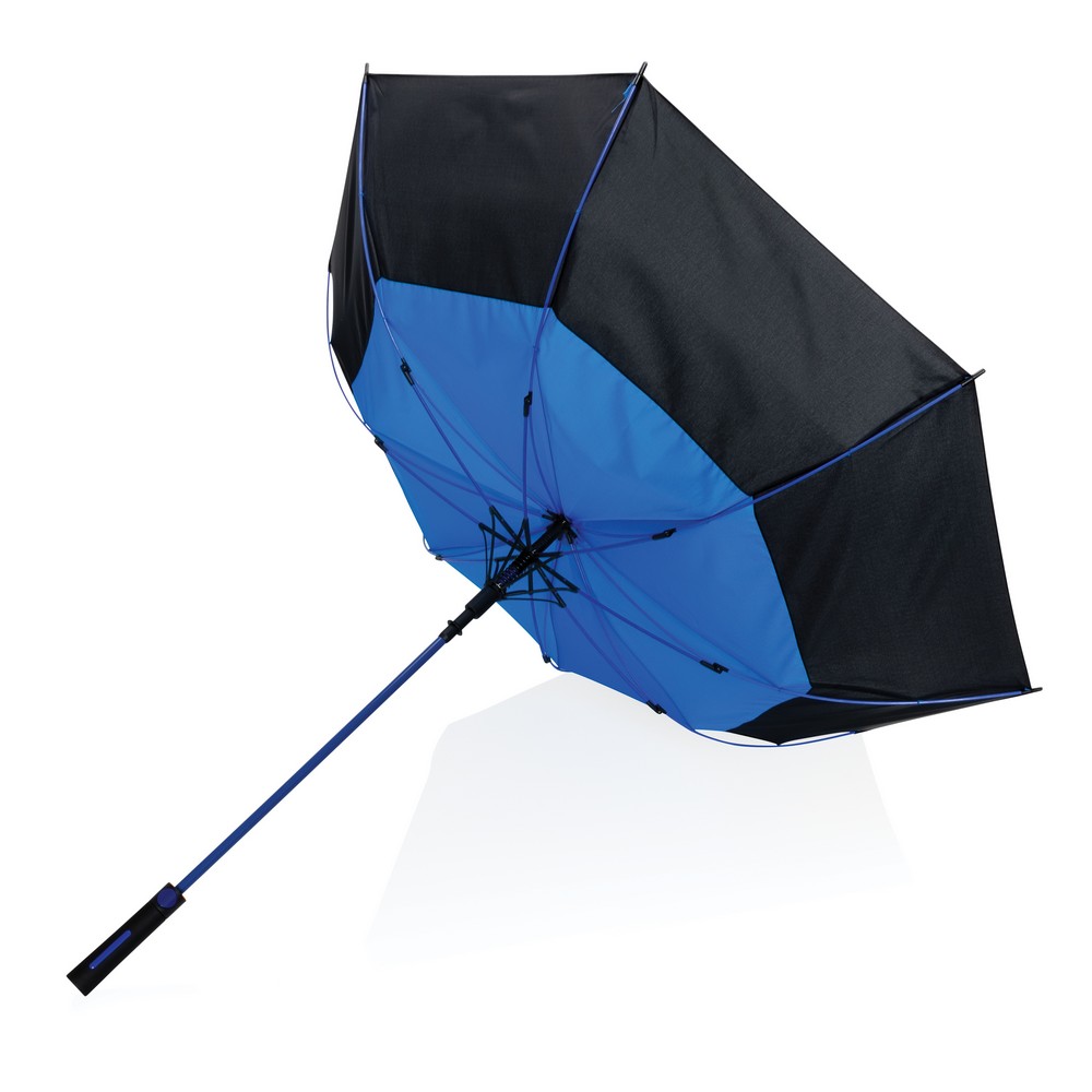 Parasol sztormowy AWARE™ z recyklingu - automatyczny 27" - Parasole automatyczne z nadrukiem logo | VEBI - zdjęcie 11