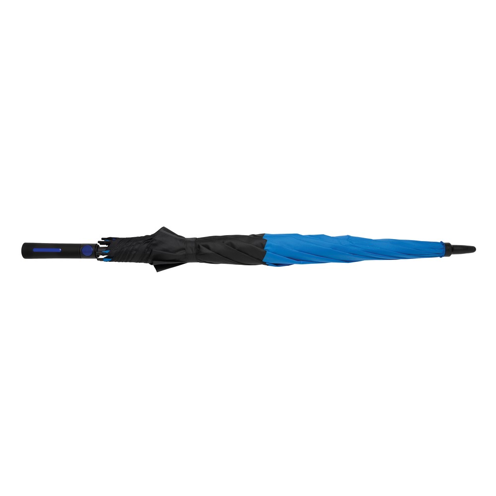Parasol sztormowy AWARE™ z recyklingu - automatyczny 27" - Parasole automatyczne z nadrukiem logo | VEBI - zdjęcie 12
