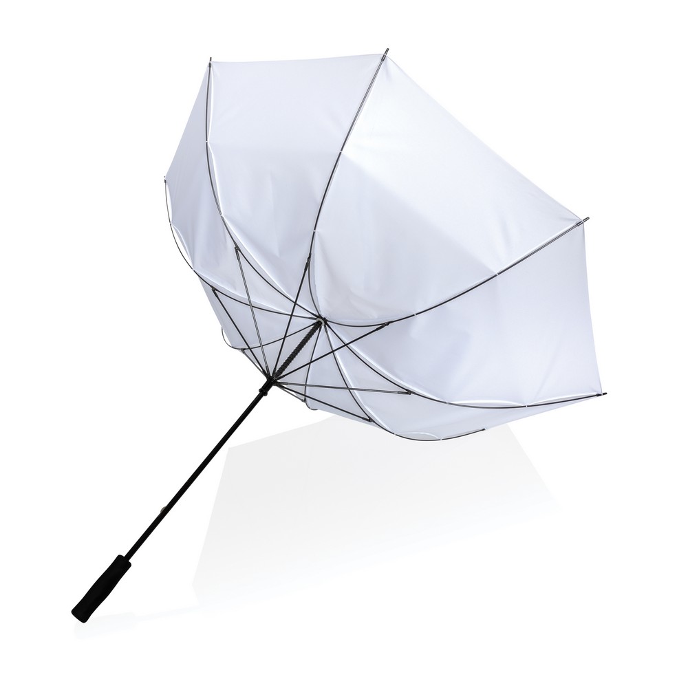 Parasol sztormowy 30" AWARE™ RPET z nadrukiem logo - Parasole manualne z nadrukiem logo | VEBI - zdjęcie 3
