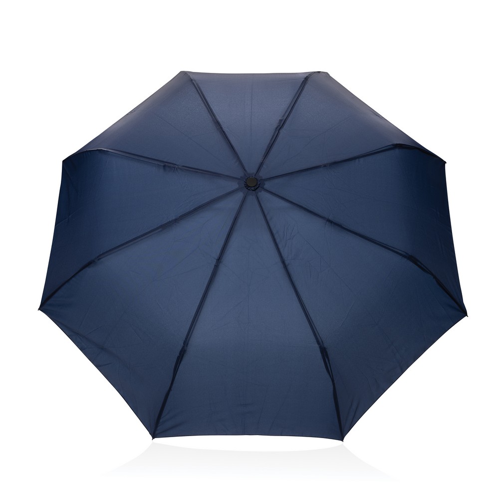 Kompaktowy parasol automatyczny z drewnem akacjowym RPET - Parasole automatyczne z nadrukiem logo | VEBI - zdjęcie 22