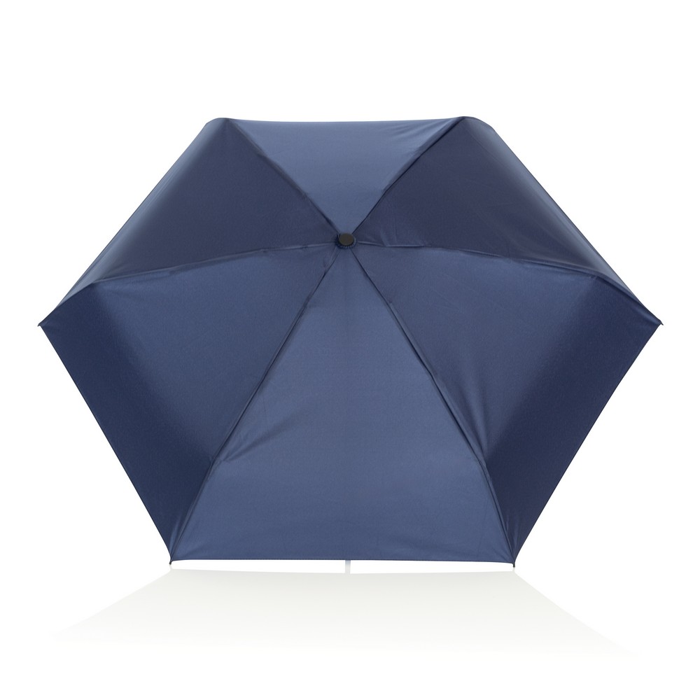 Parasol ekologiczny RPET z metalowyma ramą 19,5" - Parasole manualne z nadrukiem logo | VEBI - zdjęcie 10