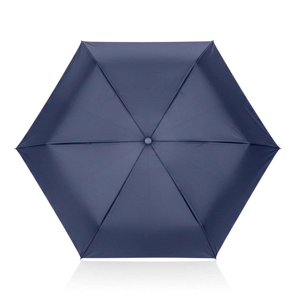 Parasol ekologiczny RPET z metalowyma ramą 19,5" - Parasole manualne z nadrukiem logo | VEBI - zdjęcie 15