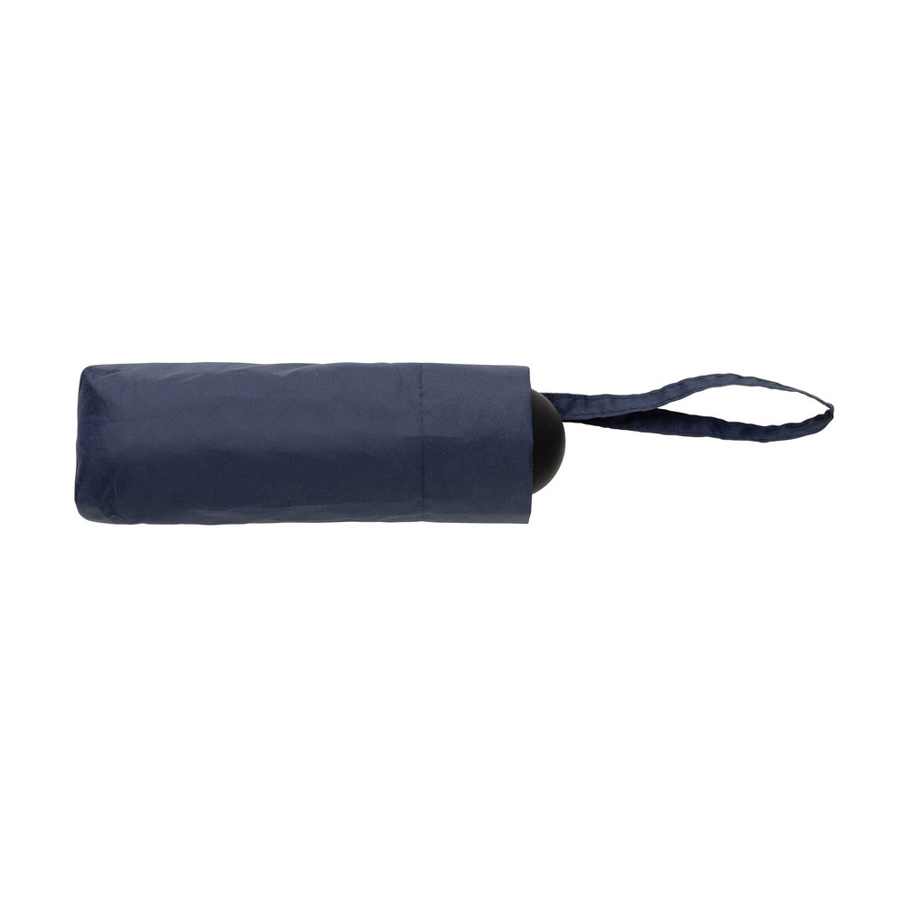Parasol ekologiczny RPET z metalowyma ramą 19,5" - Parasole manualne z nadrukiem logo | VEBI - zdjęcie 12