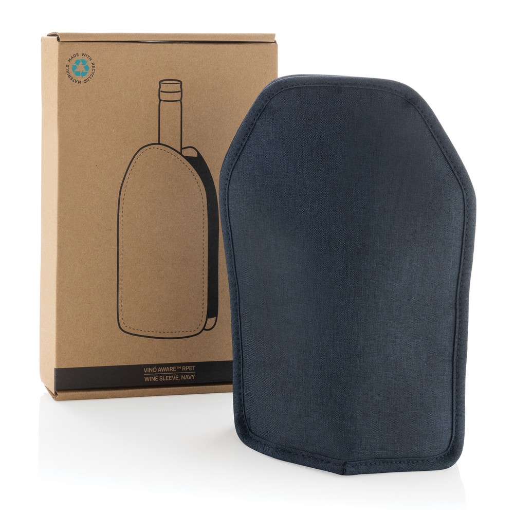 Cooler do wina Vino z recyklingu RPET z nadrukiem logo - Akcesoria barowe z nadrukiem logo | VEBI - zdjęcie 14