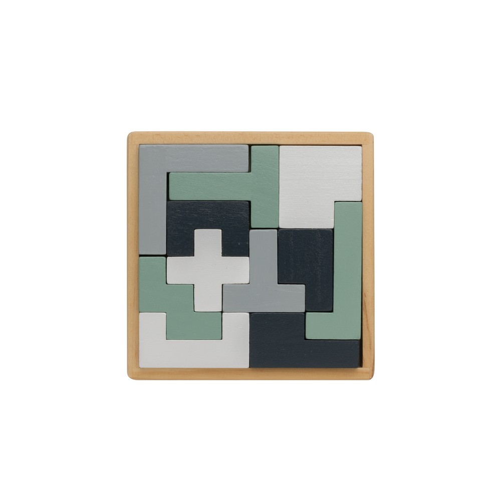 Drewniane puzzle Cree w ekologicznym pudełku kraftowym - zdjęcie 2