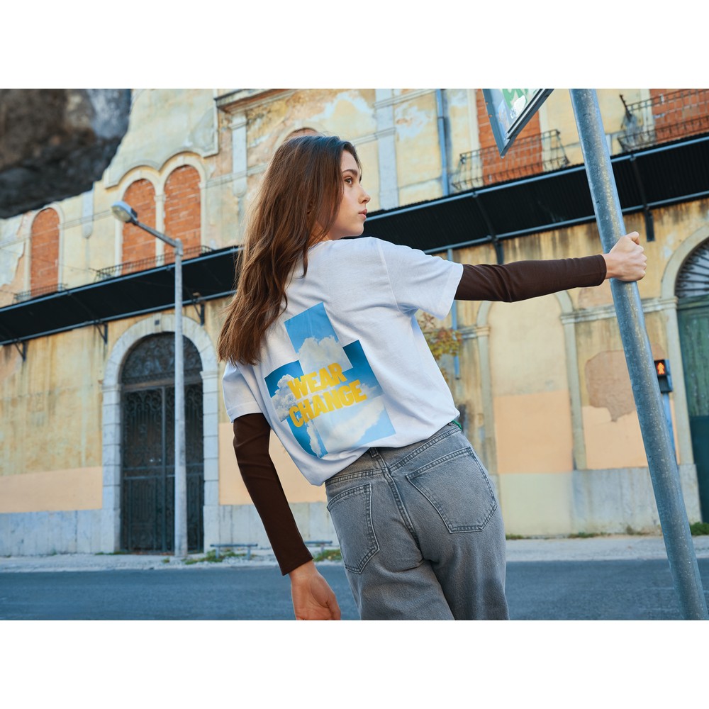 Koszulka Iqoniq Kakadu z recyklingu - luźny krój unisex - Koszulki z nadrukiem logo | VEBI - zdjęcie 50