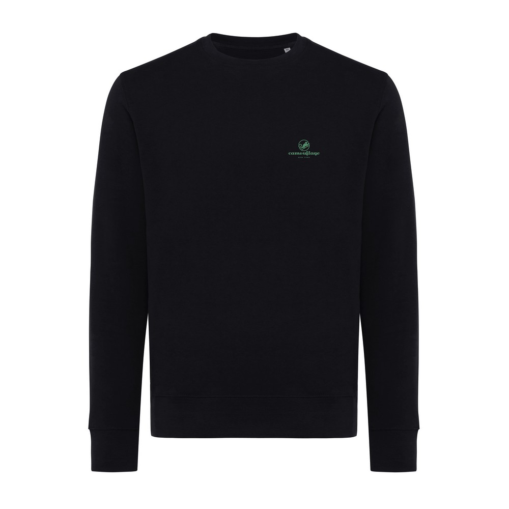 Ekologiczny sweter unisex z bawełny z recyklingu Etosha - Inne tekstylia z nadrukiem logo | VEBI - zdjęcie 216